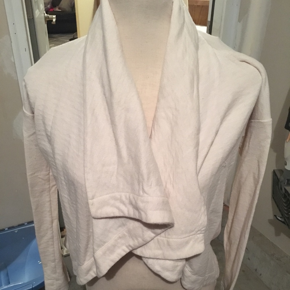 Open front cardigan